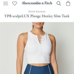 Abercrombie and Fitch YPB Henley Tank
